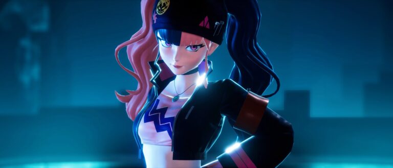 A female character in Palworld